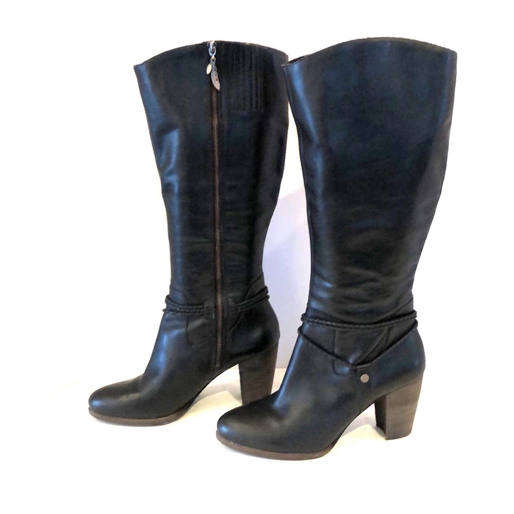 UGG Australia Black Neoma Riding Boot Size 11 NWOT